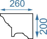 Карниз АК 20-3